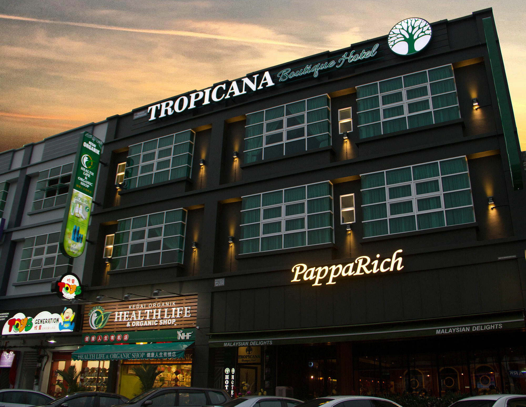 Tropicana Boutique Hotel Muar Exterior photo